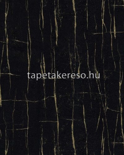 Emiliana Parati VALENTIN YUDASHKIN VOL. 5 vlies, vinyl anyagú fekete, arany színű repedezett klasszikus tapéta