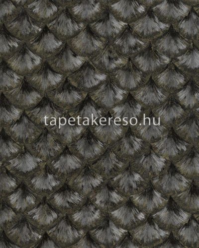 Emiliana Parati VALENTIN YUDASHKIN VOL. 5 vlies, vinyl anyagú fekete, szürke, arany, csillámos színű art deco klasszikus tapéta