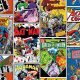 Adawall AdaKids vlies, vinyl anyagú kék, sárga, piros, zöld színű képregény gyerek, ifjúsági tapéta