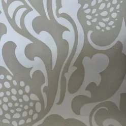   Casamance, flock, vlies, barokk, klasszikus,  fehér, beige színű, világos 