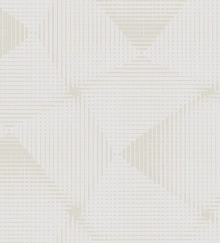 Texdecor, vlies, vinyl, üveggyöngy, geometriai, modern,  beige színű, világos 