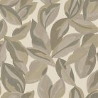 Holden Lost Garden vlies anyagú, szürke, barna, beige színű, leveles, Modern tapéta