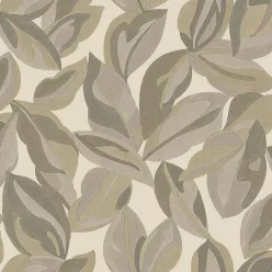   Holden Lost Garden vlies anyagú, szürke, barna, beige színű, leveles, Modern tapéta