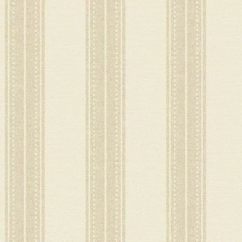 Holden Lost Garden vlies anyagú, beige színű, csíkos, Modern tapéta