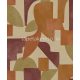 Holden Arboretum vlies anyagú beige, barna, bordó színű geometriai modern tapéta