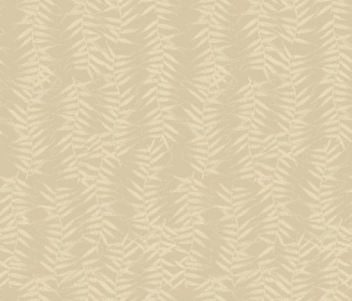 Armani Casa vlies, vinyl anyagú arany, beige színű leveles modern tapéta