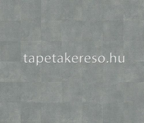 Armani Casa vlies, vinyl anyagú ezüst színű kockás, bőrhatású modern tapéta