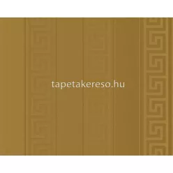   AS Creation Versace 5 vlies, vinyl anyagú arany színű geometriai, versace modern tapéta