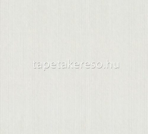 AS Creation 111 Shades of  White vlies anyagú fehér színű vonalas festhető, modern tapéta