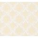 Architects Paper Finest vlies, textil anyagú fehér, beige, sárga színű barokk klasszikus tapéta