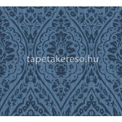   Architects Paper Finest vlies, textil anyagú kék, csillámos színű barokk klasszikus tapéta
