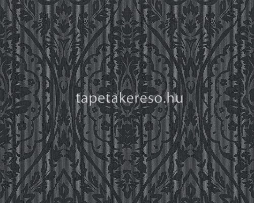 Architects Paper Tessuto 2 vlies, textil anyagú fekete színű barokk klasszikus tapéta