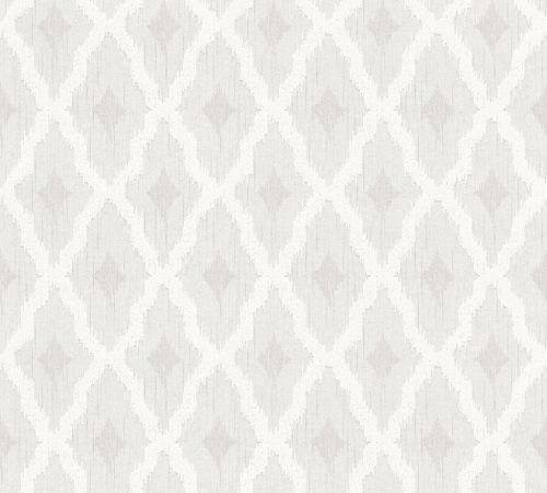Architects Paper Finest vlies, textil anyagú fehér, szürke színű geometriai modern tapéta