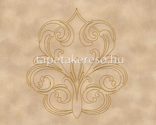 Architects Paper Nobile textil, vlies, vinyl anyagú barna, arany színű barokk klasszikus tapéta