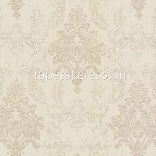 Emiliana Parati Tesori d'Oriente vlies, vinyl anyagú beige, csillámos színű barokk klasszikus tapéta