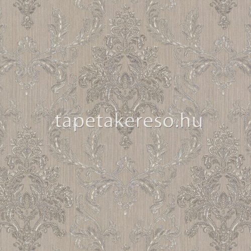 Emiliana Parati Tesori d'Oriente vlies, vinyl anyagú homok, csillámos színű barokk klasszikus tapéta