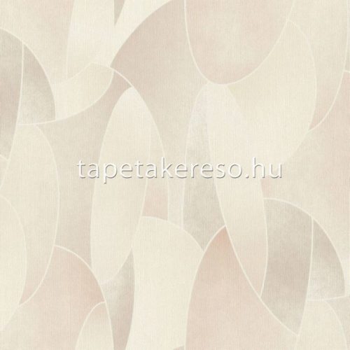 Rasch Vitrage vlies, vinyl anyagú barna színű geometriai, textilhatású modern tapéta