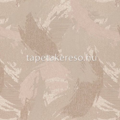 Rasch Tendencia vlies, vinyl anyagú barna színű absztrakt, textilhatású modern tapéta