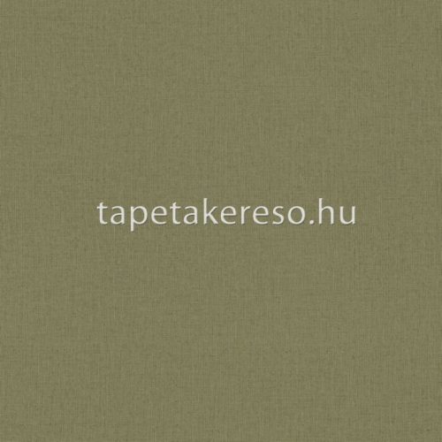 Rasch Tendencia vlies, vinyl anyagú zöld színű egyszínű, textilhatású modern tapéta