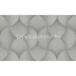  Rasch Sky Lounge vlies, vinyl anyagú szürke, ezüst színű 3d, geometriai, absztrakt modern tapéta