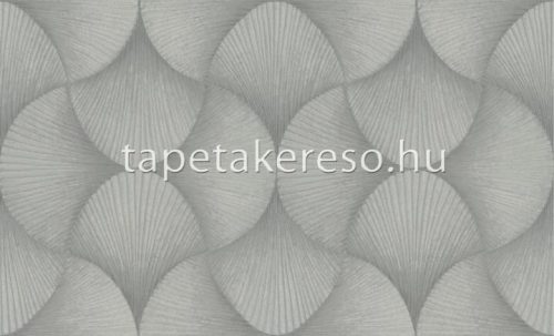 Rasch Sky Lounge vlies, vinyl anyagú szürke, ezüst színű 3d, geometriai, absztrakt modern tapéta