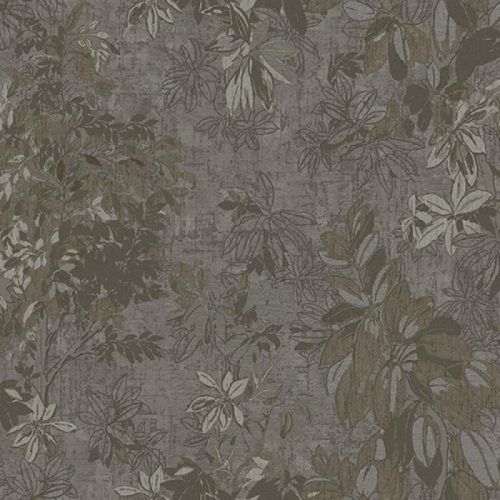 Adawall Tropicano vinyl anyagú szürke színű leveles modern tapéta
