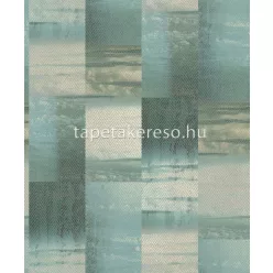   Holden Khalili vlies, üveggyöngy anyagú türkiz, zöld, beige színű csíkos, foltos, struktúrált modern tapéta