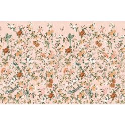   Holden Journey to the East vlies anyagú, barack, zöld, narancssárga, fehér színű, madaras, virágos, Modern poszter