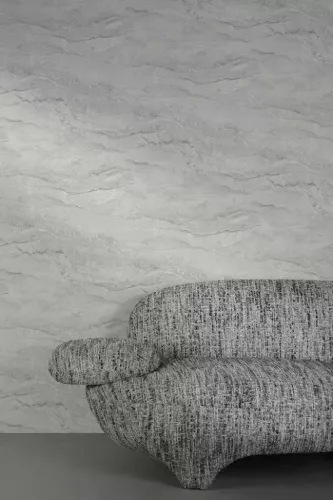 Grandeco Textured Vibes, vinyl, vlies anyagú, szürke színű, márványos, Modern, Industrial tapéta