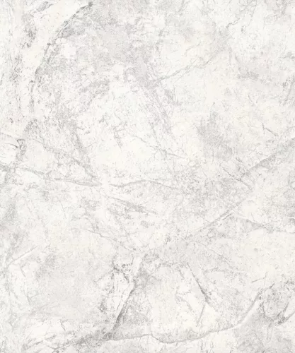 Grandeco Textured Vibes, vinyl, vlies anyagú, fehér, szürke, ezüst színű, márványos, Modern, Industrial tapéta