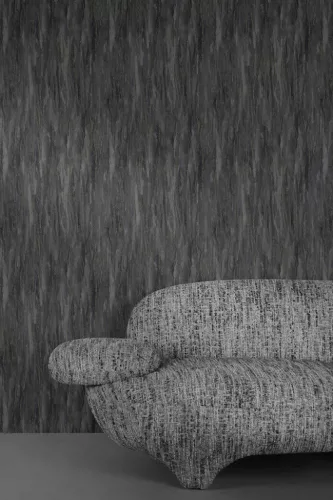 Grandeco Textured Vibes, vinyl, vlies anyagú, szürke, fekete színű, foltos, Modern, Industrial tapéta