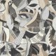 York ARTISTIC ABSTRACT vlies anyagú barna, szürke, fekete, beige színű madaras modern tapéta