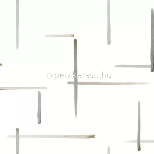 York ARTISTIC ABSTRACT vlies anyagú fehér, szürke, barna színű vonalas modern tapéta