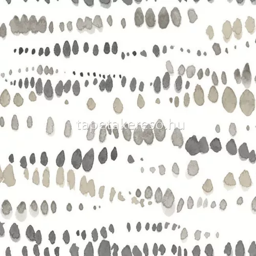 York ARTISTIC ABSTRACT vlies anyagú fehér, barna, szürke színű foltos modern tapéta