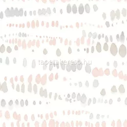   York ARTISTIC ABSTRACT vlies anyagú fehér, szürke, barna, barack színű foltos modern tapéta