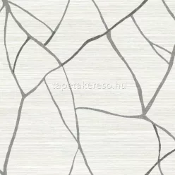   York ARTISTIC ABSTRACT vlies anyagú beige, szürke, törtfehér színű vonalas, szövethatású modern tapéta