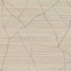   York ARTISTIC ABSTRACT vlies anyagú szürke, barna színű vonalas, szövethatású modern tapéta