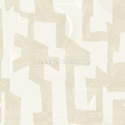 York ARTISTIC ABSTRACT vlies anyagú törtfehér, beige színű absztrakt modern tapéta