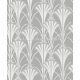 Khroma Agathe vlies anyagú szürke, ezüst színű art deco modern tapéta