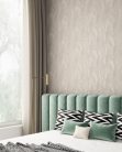Khroma Agathe vlies anyagú beige, fehér színű art deco modern tapéta