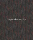 Khroma Agathe vlies anyagú fekete, szürke, terrakotta színű art deco modern tapéta