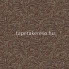 Khroma Agathe vlies anyagú barna, rozsdabarna színű pöttyös, art deco modern tapéta