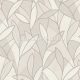 Decoprint Allure vlies, vinyl anyagú beige, szürke színű leveles modern tapéta