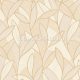 Decoprint Allure vlies, vinyl anyagú beige, barna színű leveles modern tapéta