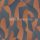 Decoprint Allure vlies, vinyl anyagú kék, terrakotta színű geometriai modern tapéta
