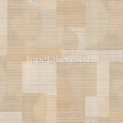   Decoprint Allure vlies, vinyl anyagú szürke, barna színű geometriai modern tapéta
