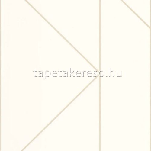 Casadeco ALCHIMIE vlies anyagú fehér, gyöngyház színű geometriai modern tapéta