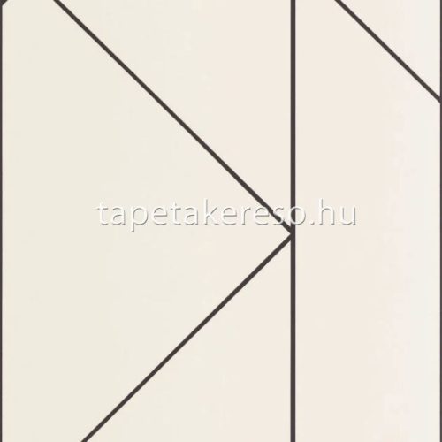 Casadeco ALCHIMIE vlies anyagú fekete, fehér színű geometriai modern tapéta