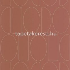   Casadeco ALCHIMIE vlies anyagú terrakotta, beige színű geometriai modern tapéta