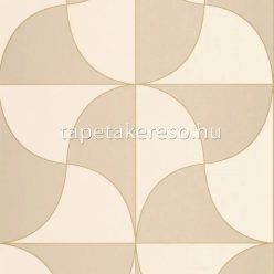   Casadeco ALCHIMIE vlies anyagú beige, gyöngyház színű geometriai modern tapéta